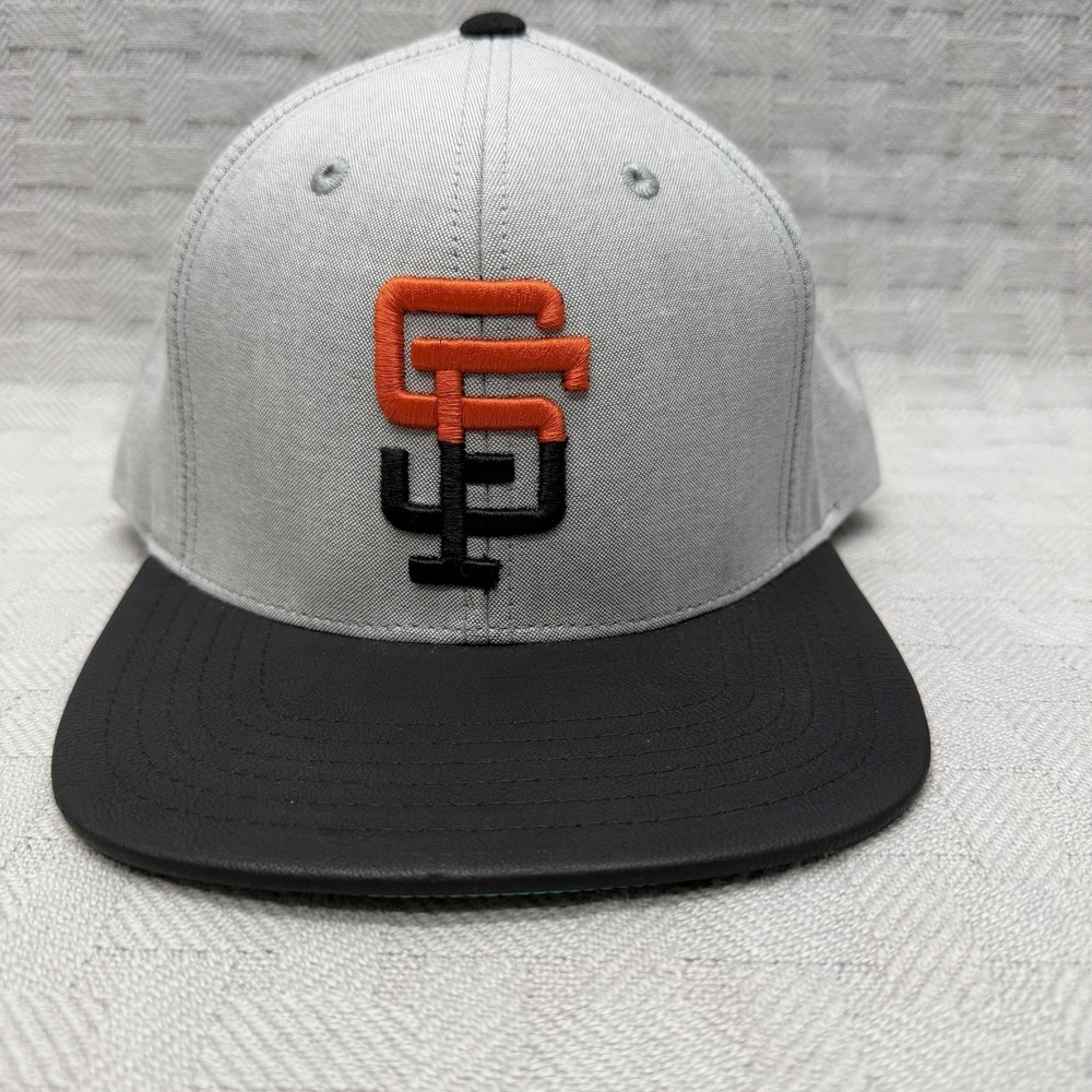 San Francisco Giants‎ Hat Cap Strap Back Mens One Size Gray MLB American Needle
